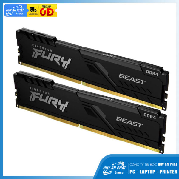 Ram DDR4 Kingston 16GB 3200Mhz Fury Beast
