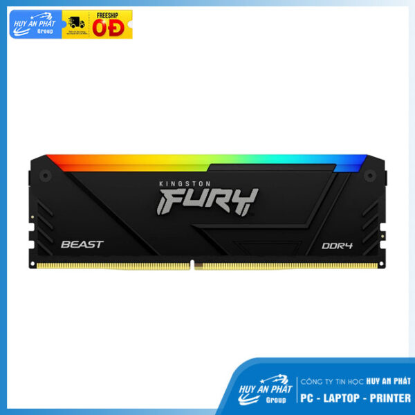 Ram PC Kingston Fury Beast Black 8GB 3200MHz - Ảnh 2