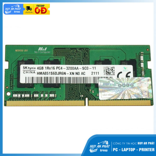 Ram Laptop SK Hynix DDR4 4GB Bus 3200 MHz