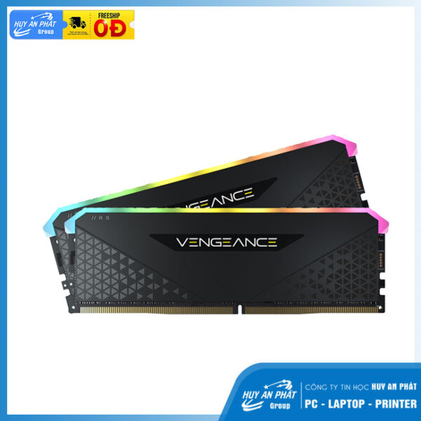 Ram PC Corsair Vengeance RGB RS 16GB 3200MHz DDR4 (2x8GB) CMG16GX4M2E3200C16