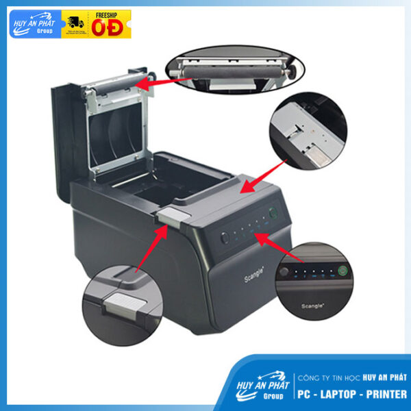Máy In Hóa Đơn Scangle SGT 88IV [USB + LAN] - Ảnh 2