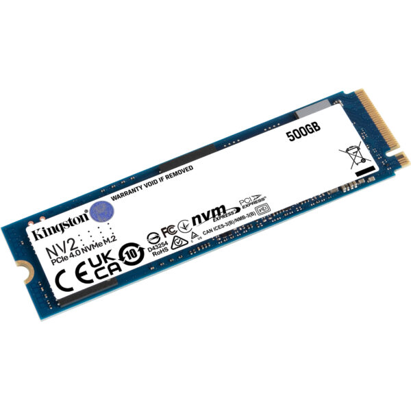 Ổ Cứng NVMe PCle 500Gb KINGSTON NV2 GEN4*4 - Chính Hãng - Ảnh 3