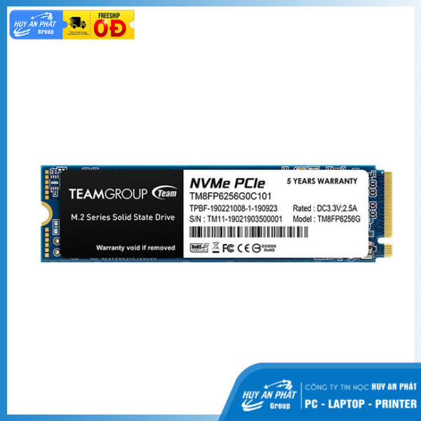 Ổ Cứng NVMe PCle 512Gb TEAMGROUP MP33- Chính Hãng