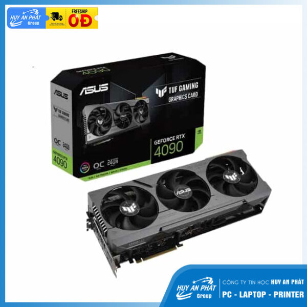 Card đồ họa Asus TUF Gaming GeForce RTX 4090 OC Edition (24GB/ GDDR6X/ 384 bit)