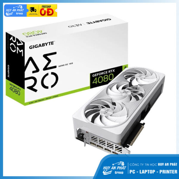 VGA Gigabyte GeForce RTX 4080 SUPER AERO OC 16GB GDDR6X (N408SAERO OC-16GD)