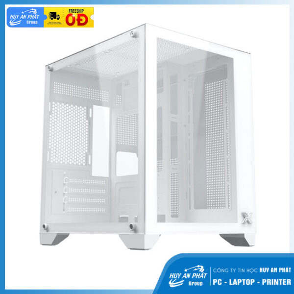 CASE XIGMATEK AQUA M Lite ARTIC K.Fan (EN42604) Trắng