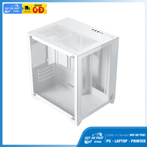 CASE XIGMATEK AQUA M Lite ARTIC K.Fan (EN42604) Trắng - Ảnh 3