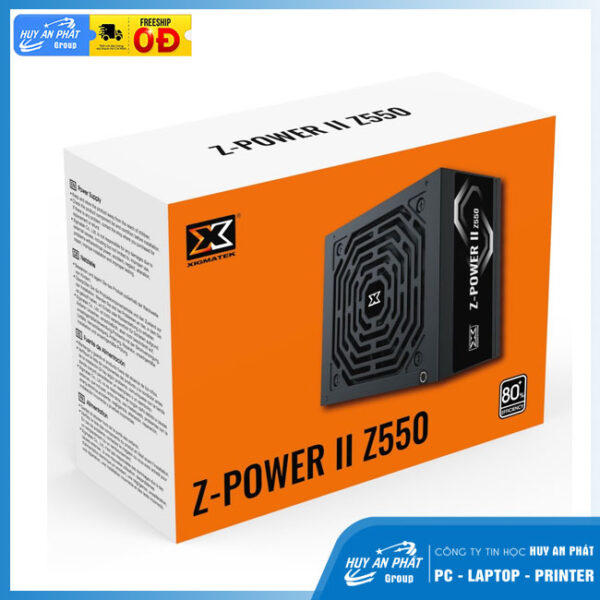 NGUỒN MÁY TÍNH XIGMATEK Z-POWER II Z550 BOX- Chính Hãng