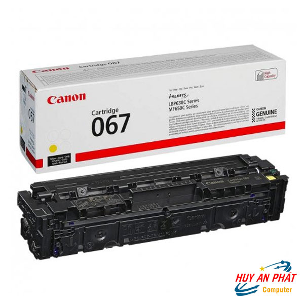 Cartridge Hộp Mực Canon 067 Yellow Cho Máy in Laser Màu