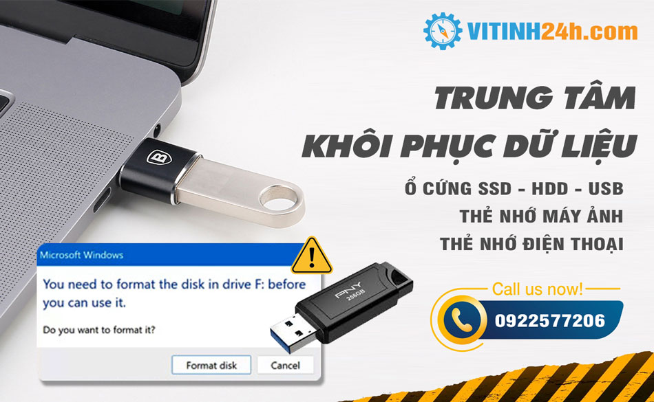 cuu du lieu usb doi format