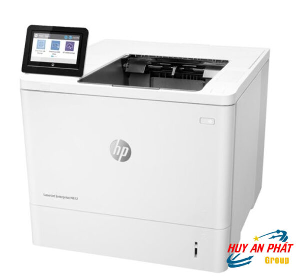 Máy in HP LaserJet Enterprise M612DN Trắng Đen 2 Mặt Mạng - Ảnh 2