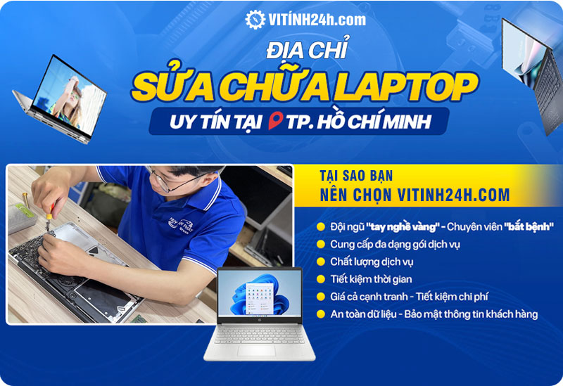 Sửa Chữa Laptop Tại Nhà TpHCM Giá Rẻ