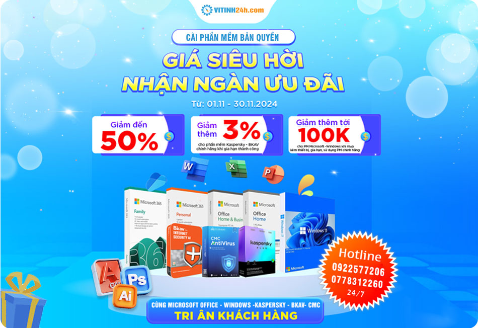 Cài Đặt Phần Mềm Bản Quyền Tại Nhà