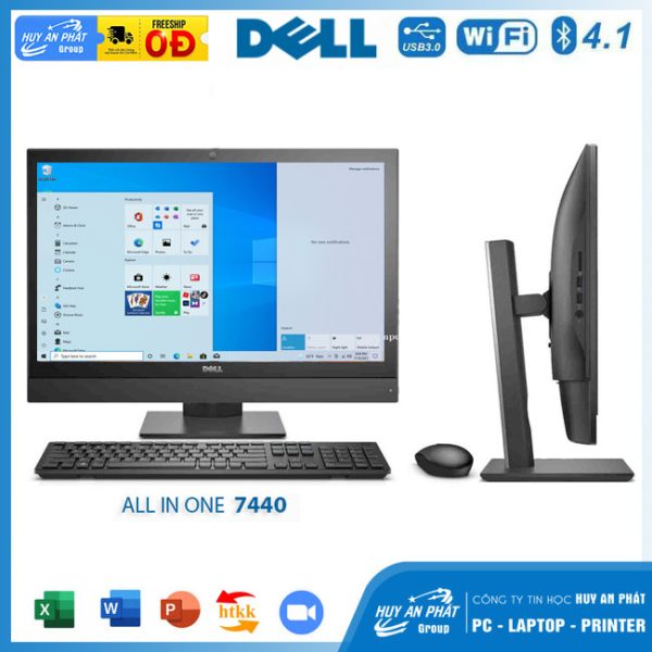 PC All in One Dell Optiplex 7440 i3 6100 4GB 128GB 24inch A4