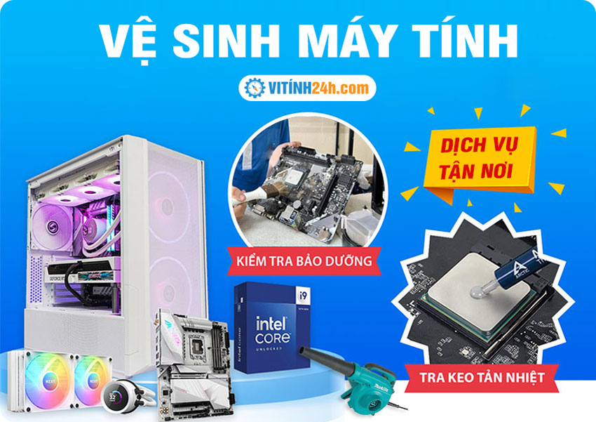 Vệ Sinh Máy Tính Tại Nhà TpHCM