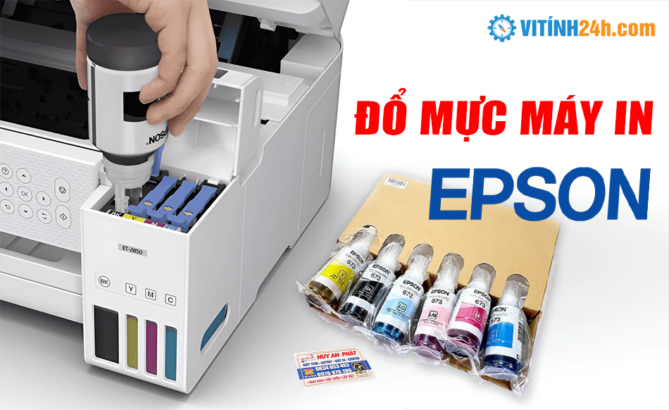 Đổ mực máy in TpHCM