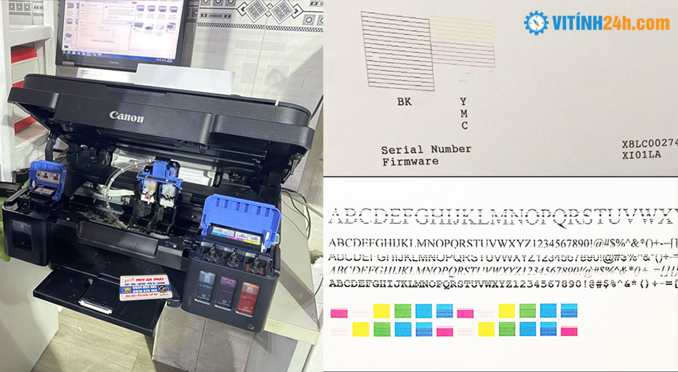 Lỗi Bản in Bị Mất Nét