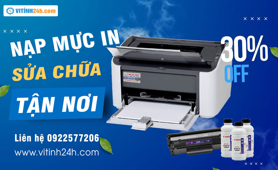 Bơm Mực máy in Canon TpHCM