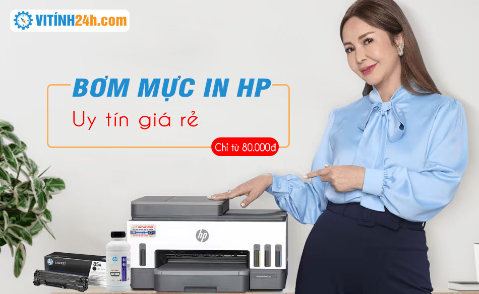 Thay mực máy in HP TPHCM