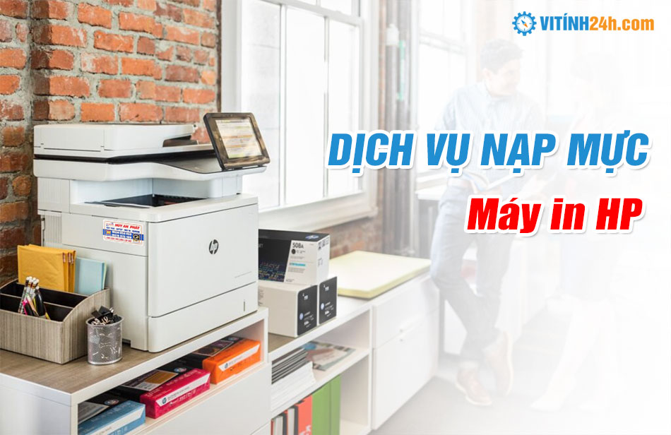 Nạp Mực Máy In HP Tận Nơi
