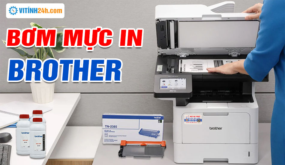 Bơm Mực Máy in Brother