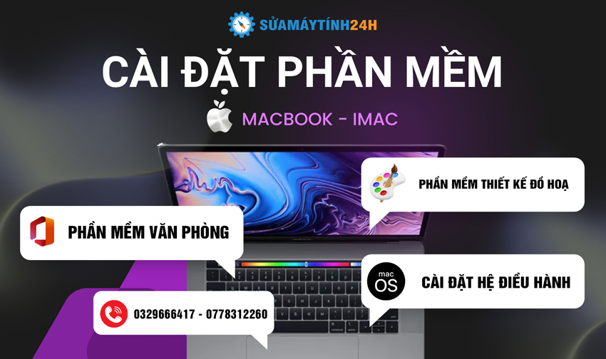 Dịch Vụ Cài Đặt Phần Mềm Cho Macbook Online