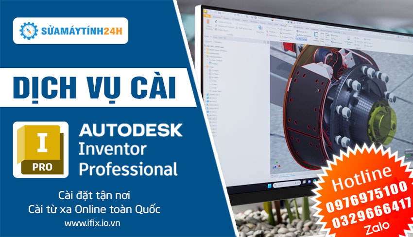 Dịch Vụ Cài Inventor Pro Online Full Crack