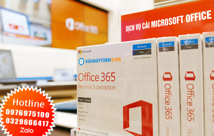 Dịch vụ Cài đặt Office 365 Online 