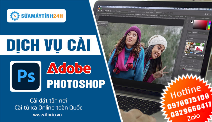 Dịch Vụ Cài Photoshop Cho Macbook PC & Laptop