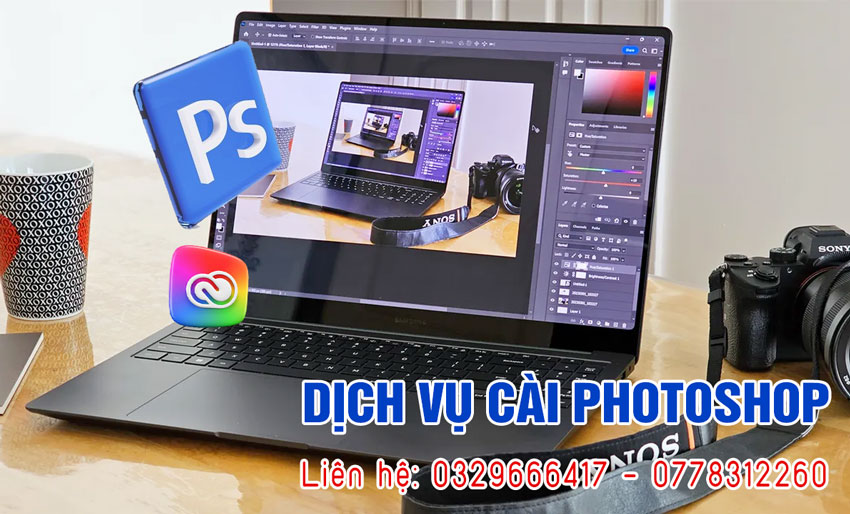 Dịch Vụ Cài Phần Mềm Photoshop