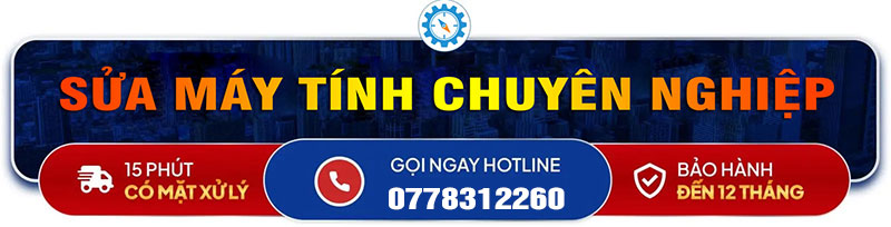 Dịch vụ sửa máy tính chuyên nghiệp