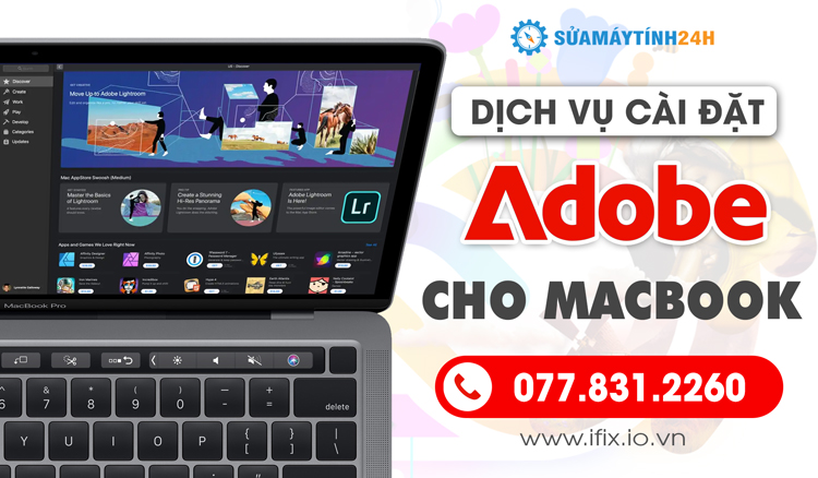 Dịch Vụ Cài Adobe Cho Macbook iMac MacOs