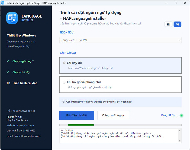 Tải HAPLanguageInstaller Cài Ngôn Ngữ Cho Máy Tính Tự Động 13 phan mem haplanguageinstaller 2